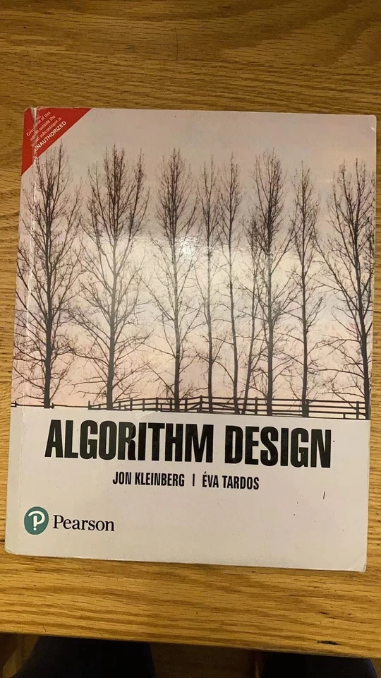 Algorithm Design Foto 1 de 1