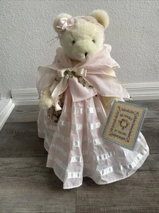 Bunnies By The Bay Mirabelle Bear W/ Stand And Tag - Picture 1 of 9