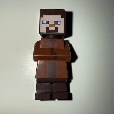 Lego Minecraft Villager Reddish Brown Minifigure 21138 21128 - Image 1 of 2