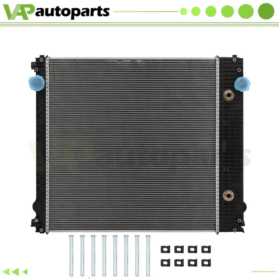 Radiador de repuesto para camión Freightliner M2 106 2008 2009 2010-2018 2 filas Foto 1 de 4