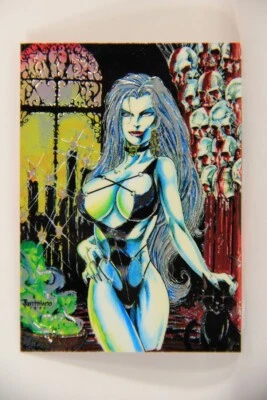 Lady Death Chromium 1994 Trading Card #64 Satisfaction ENG L006301 - Image 1 of 2