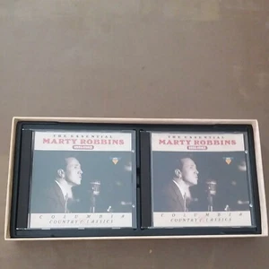 RZ THE ESSENTIAL MARTY ROBBINS 1951-1982 2 DISC CD BOX W/BOOKLET - Picture 1 of 4