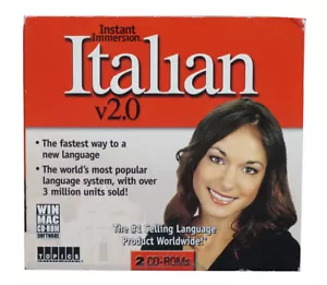 Instant Immersion LEARN how to Speak BEGINNER ITALIAN Language Win/Mac CD - Picture 1 of 3