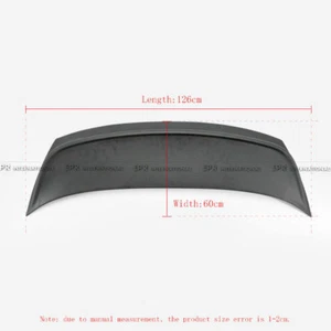 Para Fairlady 370z Z34 maletero trasero alerón ala labio NSM estilo FRP borde sin pintar - Imagen 1 de 11