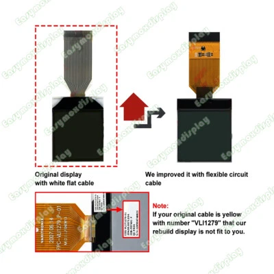 Central LCD Display For New Holland T/TS/TS-A/TL-A Series Tractors Instrument - Image 1 of 4