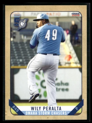 Wily Peralta 2018 Omaha Storm Chasers Team Set - Image 1 of 2