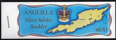 ANGUILLA. 25th anniv. of reign of Queen Elizabeth II.  Booklet. MNH (BI#52) - Image 1 of 4