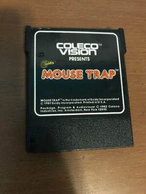 MOUSE TRAP COLECO VISION COLECOVISION EX CONDITION GAME CARTRIDGE - Image 1 of 2
