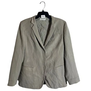 Giorgio Armani Women's Le Collezioni Gruppo GFT Blazer Jacket Size L Beige READ - Picture 1 of 10