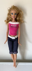 VINTAGE 1999 BARBIE DOLL - ORIGINAL OUTFIT Mattel Pink Top Blue Jeans Blonde - Bild 1 von 14