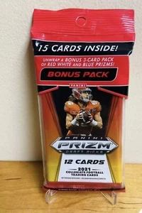 2021 Panini Prizm NFL Draft Picks College Football Fat Value Cello Pack SEALED - Picture 1 of 2