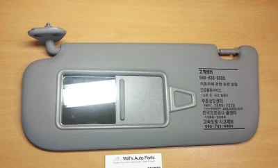 GENUINO NUEVO GRIS LH PARASOL SUTIS HYUNDAI ELANTRA2006-2011 SIN CONECTOR TIPO #B Foto 1 de 4