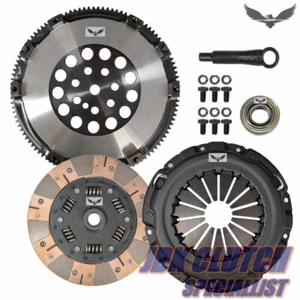 KIT DE EMBRAGUE DE FRICCIÓN DUAL HD + VOLANTE 92-99 GARRA ECLIPSE TRACCIÓN DELANTERA TURBO 7 PERNOS - Imagen 1 de 5