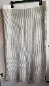 Cato Women Knit Sweater Skirt Stretch Tan Stripe XL, 14/16, 18/20, 26/28 #TB - Picture 1 of 2