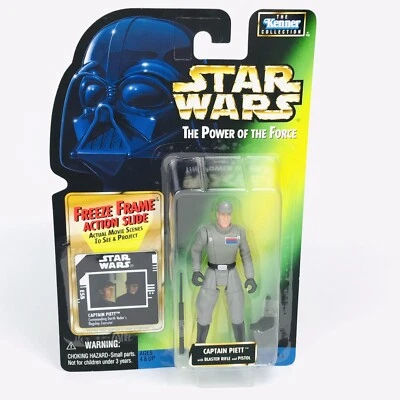 Marco Star Wars Power of the Force Captain Piett Freeze 1997 Kenner nuevo en caja Foto 1 de 4