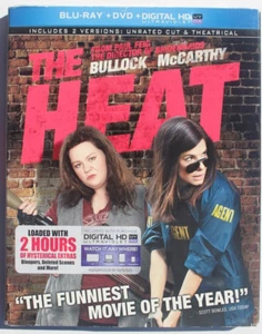 New & Sealed - The Heat (Blu-ray + DVD, 2013, 2-Disc Set) w/slipcover - Picture 1 of 2