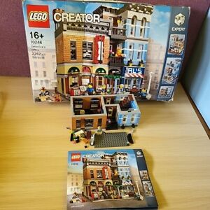 Lego creator detective's office 10246 - Instructions, box and PART of set ONLY