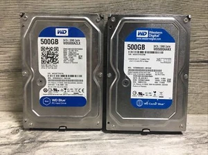 2pcs Western Digital WD5000AAKX 500GB And WD5000AZLX #N9 - Picture 1 of 2