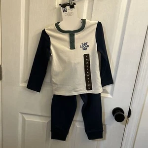 NEW Member's Mark Boys 2-Piece Long-Sleeve Shirt Jogger Playwear Set, Size 3T - Picture 1 of 13