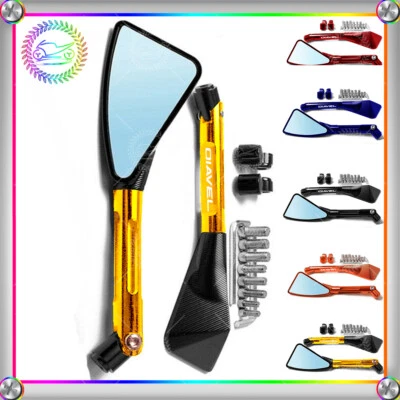 Espejos retrovisores laterales CNC universales para Ducati DIAVEL todos los años nuevos Foto 1 de 4