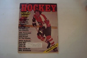 Hockey Pictorial-World Magazine November 1976 Bobby Clarke Cover WHA Jets Hull - Picture 1 of 24