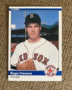 1984 Fleer Update Roger Clemens Rookie Fleer U-27 RC Boston Red Sox SHARP