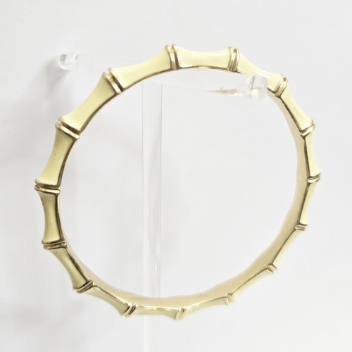 OFF WHITE Bracciale Stella E Punto Julep Smalto Bianco Panna Stile Bambù Tono Oro