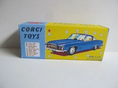 REPRO CORGI GHIA  No. 241 BOX ONLY - - Image 1 of 3