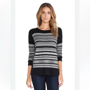 Bailey 44 sweater womens Sz Xs Nordic crew Neck knit wool cashmere blend Winter - Picture 1 of 10