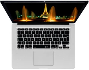 Ko Tastatur-Abdeckung France Fr Schutz-Cover Peau pour Macbook Pro/ Air - Afbeelding 1 van 1