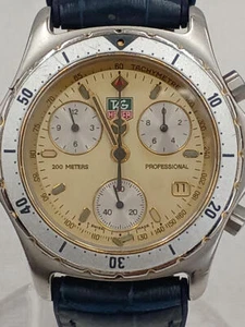 TAG Heuer Professional 200M Chronograph CE1121 Quartz Analog Watch - Picture 1 of 9