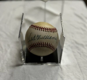 Ted Williams AUTOGRAPHED Signed Baseball SWEET SPOT Rawlings Official BobbyBown - Picture 1 of 3