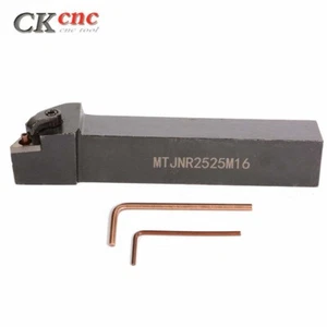 Soporte para herramienta de torneado externo de torno MTJNR 2525M16 25x150 mm para inserto TNMG1604 - Imagen 1 de 6