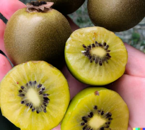 50+ Golden Kiwi Seeds: FAST GROWING EDIBLE FRUIT VINE (Actinidia chinensis) - Picture 1 of 16
