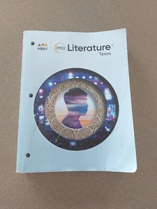 Grade 10 HMH Into American Literature Texas Book Homeschool Textbook Used - Picture 1 of 12