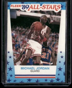 Pegatinas Fleer #3 Michael Jordan 1989-90 - Imagen 1 de 2