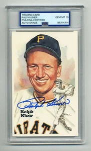 SUPERB RALPH KINER GEM MINT 10 PSA/DNA SIGNED PEREZ STEELE POST CARD - Picture 1 of 1