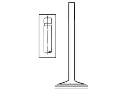 Válvula de escape Chrysler Cirrus 1995-2000 57865PMGQ 1996 1997 1998 1999 - Imagem 1 de 2