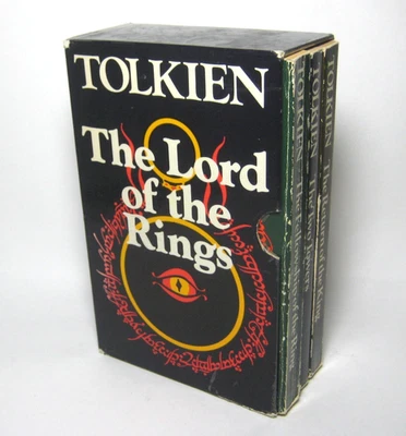 Tolkien The Lord of the Rings 1978 UK Unwin Paperback Box Set 6th Prints Foto 1 de 4