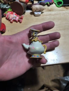 DISNEY BEAUTY & THE BEAST MRS. POTTS & CHIP PVC FIGURA ADORNO DE PASTEL - Imagen 1 de 7