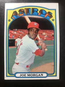 Joe Morgan 1972 Topps Vintage Baseball Card #132 Astros HOF SHARP CLEAN! - Picture 1 of 2