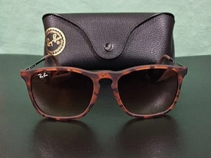 *NUEVO* Auténticas gafas de sol y estuche Ray-Ban—RB4187856/13 unisex Chris 54-18-145MM - Imagen 1 de 14