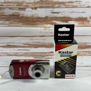 Cámara digital Canon PowerShot SD30 5,0 MP roja compacta 2,4x piezas/reparación  - Imagen 1 de 7