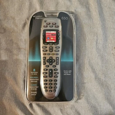 2013 Logitech Harmony 650 Remote Control 915-000159 NEW Open Box - Image 1 of 4
