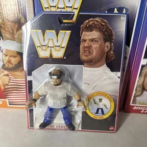 WWE Wrestling Mattel Creations Retro Series Issac Yankem Kane Action Figure WWF - Picture 1 of 2