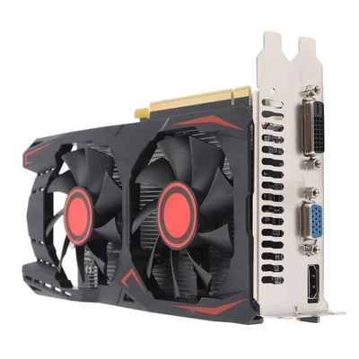 Graphics Card 6GB GDDR5 192BIT Double Fan PCIE 2.0 16X Slot Supports DVI VGA - Image 1 of 4