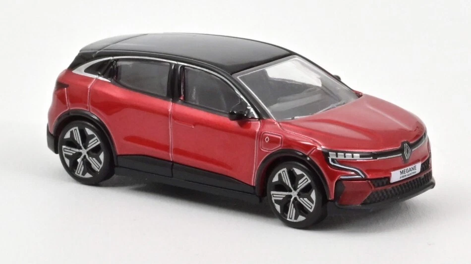 Renault Megane E / Tech 100% Electric 2022 Flame Red & Black 1:64 Model 310928 - Immagine 1 di 1