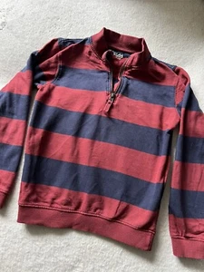 Boys M&Co Striped Long Sleeve Top - 7-8 Years - Picture 1 of 4
