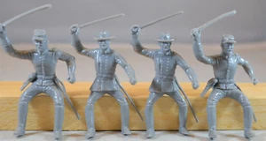 Marx Civil War Confederate Cavalry Gray - Picture 1 of 2