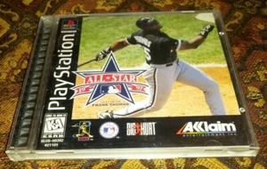 All-Star Baseball '97 Featuring Frank Thomas Sony PlayStation 1 System Game PS1 - Picture 1 of 4